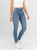 Ref: 065115 Jean skinny stretch, tiro alto, tono azul medio