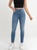 Ref: 065116 Jean skinny stretch, tiro alto, tono azul medio claro