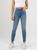 Ref: 065119 Jean skinny stretch, tiro alto, tono azul medio claro