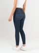 Ref: 065107 Jean skinny stretch, tiro alto, tono azul oscuro