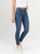 Ref: 065108 Jean skinny stretch, tiro alto, tono azul oscuro