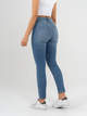 Ref: 065119 Jean skinny stretch, tiro alto, tono azul medio claro