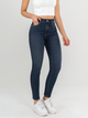 Ref: 064999 Jean skinny stretch, tiro alto, tono azul oscuro