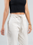 Ref: 069002 Pantalón slouchy cropped, tiro alto, dril liviano, tono arena, pretina con resorte