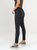 Ref: 065163 Pantalon Skinny, stretch, tiro alto, tono negro, efecto cuero