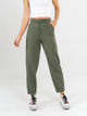 Ref: 069139 Pantalón slouchy, stretch, sin prense, tiro alto, tono verde